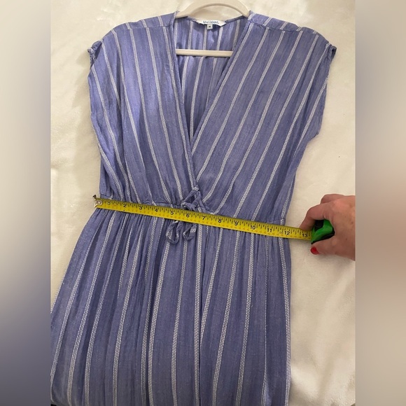 Blue Island white Striped Dress size medium NWOT - Picture 6 of 7